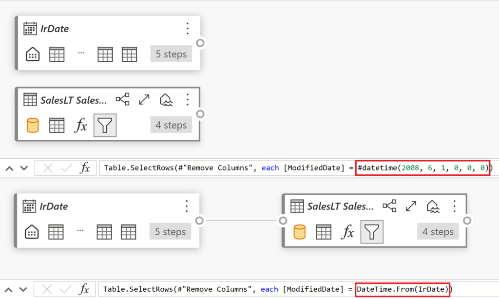 Updating a formula with Data Factory's Dataflow Gen2.